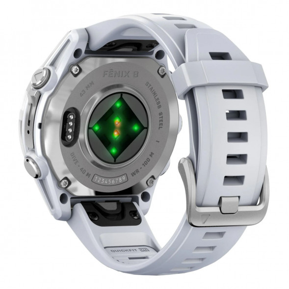 Умные часы Garmin Fenix 8, 43 mm, Whitestone 010-02903-00 во Владивостоке