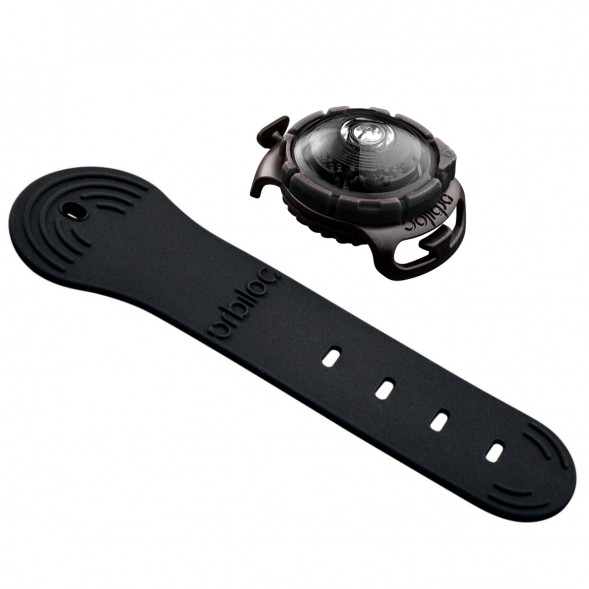 Фонарь для собак Orbiloc Dog Dual Fashion Colours, темный во Владивостоке