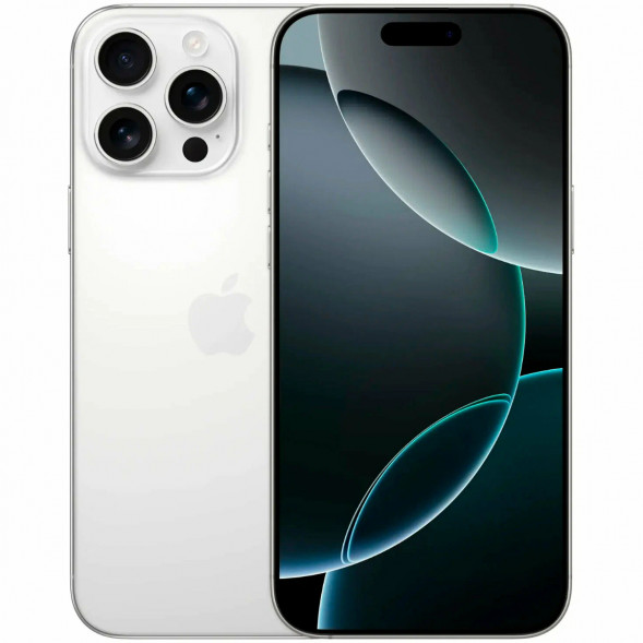 Смартфон Apple iPhone 16 Pro Max (nano SIM+eSIM) 512ГБ, White Titanium во Владивостоке