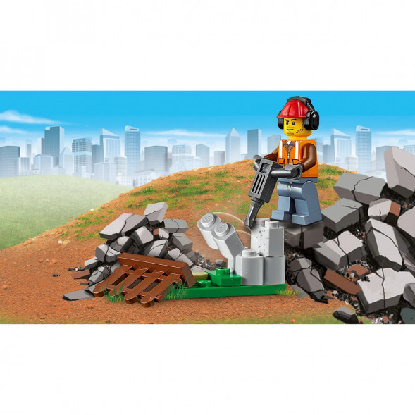 Конструктор LEGO City Great Vehicles 60219 Строительный погрузчик во Владивостоке
