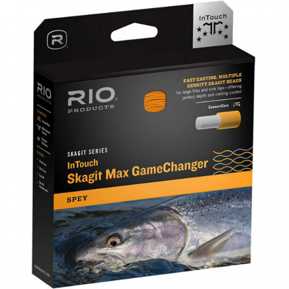 Леска RIO InTouch Skagit Max GameChanger #7/8 525gr, Dk Aqua/Lt Aqua/Orange во Владивостоке