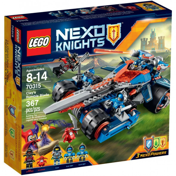 Конструктор LEGO Nexo Knights 70315 Устрашающий разрушитель Клэя во Владивостоке