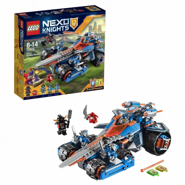 Конструктор LEGO Nexo Knights 70315 Устрашающий разрушитель Клэя во Владивостоке