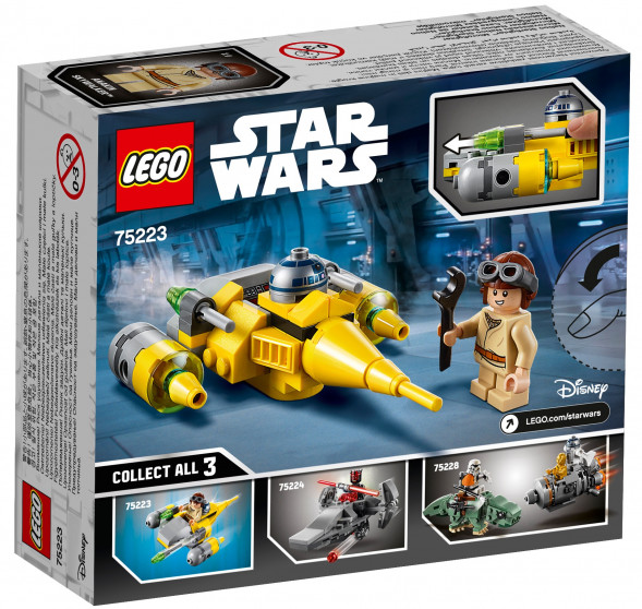 Конструктор LEGO Star Wars 75223 Микрофайтеры: Истребитель с планеты Набу во Владивостоке