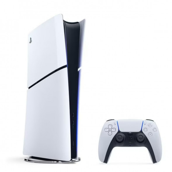Игровая консоль Sony Playstation 5 Slim 1 ТБ без дисковода (CFI-2016), белый во Владивостоке