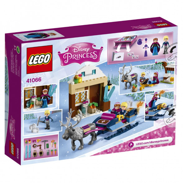 Конструктор LEGO Disney 41066 Princess Анна и Кристоф: прогулка на санях во Владивостоке