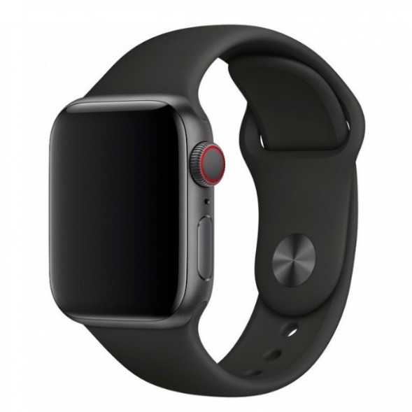 Ремешок для Apple Watch 44mm Black Sport Band (MTPL2ZM/A), черный во Владивостоке