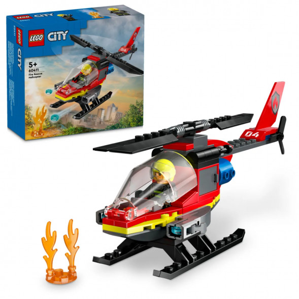 Конструктор LEGO City 60411 Пожарно-спасательный вертолет во Владивостоке
