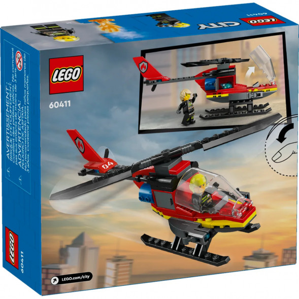 Конструктор LEGO City 60411 Пожарно-спасательный вертолет во Владивостоке