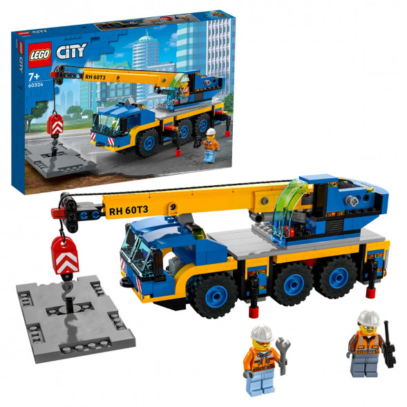 Конструктор LEGO City Great Vehicles 60324 Мобильный кран во Владивостоке