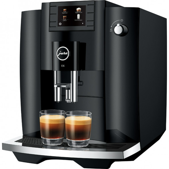 Кофемашина Jura E6, Piano Black во Владивостоке