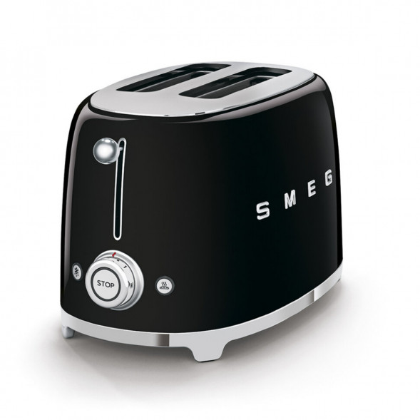 Тостер Smeg TSF01BLEU, черный во Владивостоке