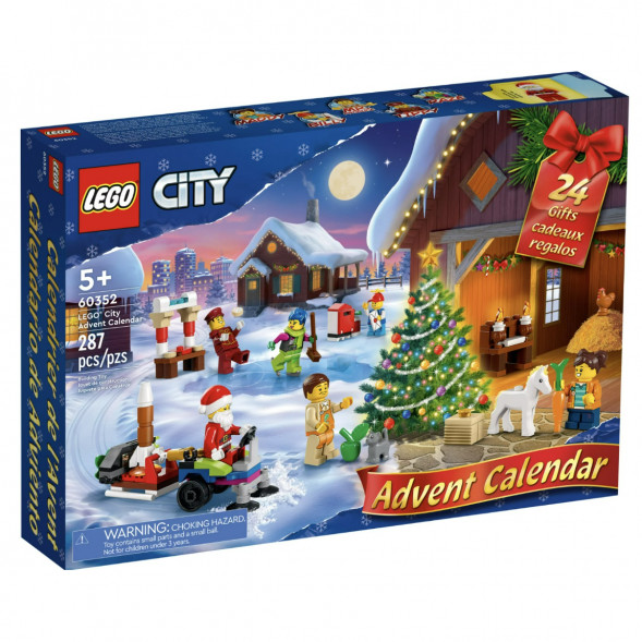 Конструктор LEGO City 60352 Рождественский новогодний календарь 2022 во Владивостоке