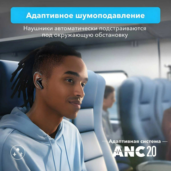 Беспроводные наушники Anker Soundcore Liberty 4 NC, White во Владивостоке