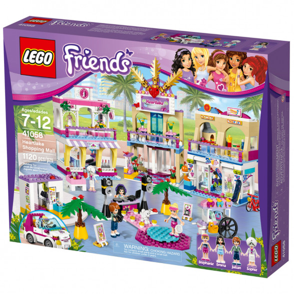Конструктор LEGO Friends 41058 Торговый центр Хартлейк Сити во Владивостоке