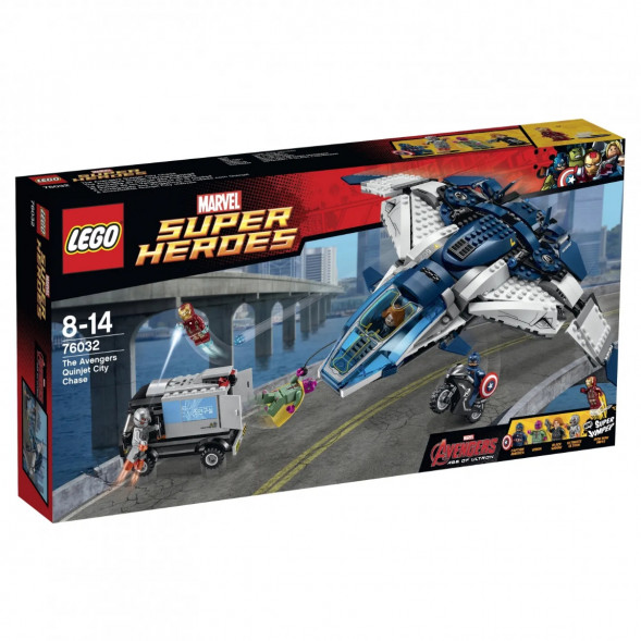 Конструктор LEGO Super Heroes 76032 Погоня на Квинджете Мстителей во Владивостоке