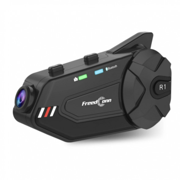 Мотогарнитура на шлем с камерой Freedconn R1 - Plus Motorcycle Bluetooth Wifi Recorder во Владивостоке