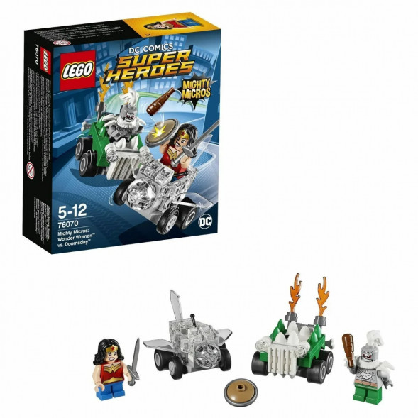 Конструктор LEGO Super Heroes 76070 Mighty Micros: Чудо-женщина против Думсдэя во Владивостоке