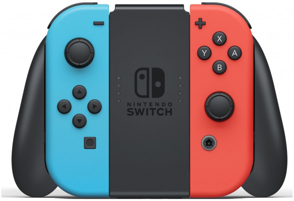 Игровая приставка Nintendo Switch rev.2 32 ГБ, красный/синий во Владивостоке