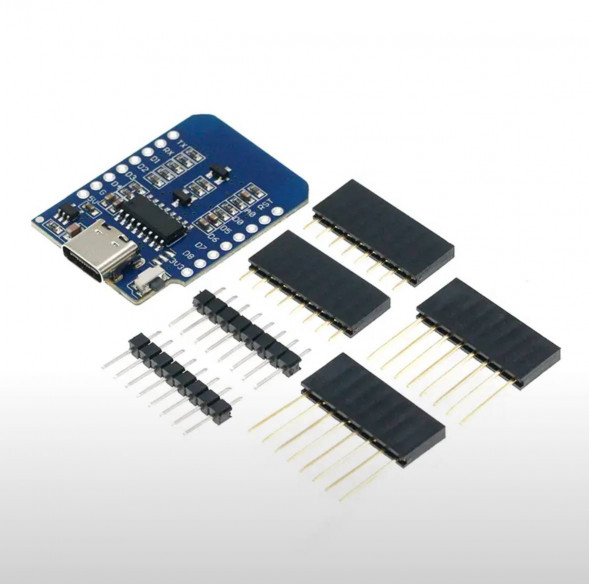 Микроконтроллер Wemos D1 mini ESP8266 с разъемом TYPE-C во Владивостоке