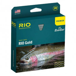 Леска RIO Premier Gold Floating Fly Line WF7F, мох/золото