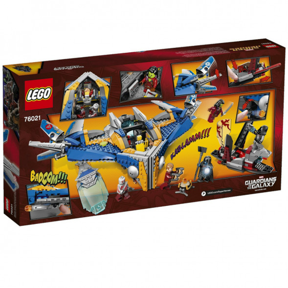 Конструктор LEGO Super Heroes 76021 Спасение космического корабля «Милано» во Владивостоке