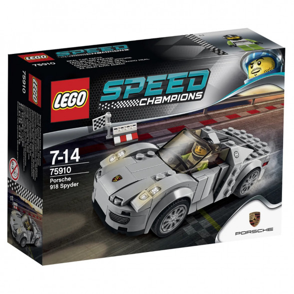 Конструктор LEGO Speed Champions 75910 Porsche 918 Spyde во Владивостоке