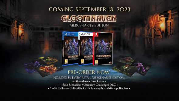 Игра Gloomhaven. Mercenaries Edition [PS4, английская версия] во Владивостоке