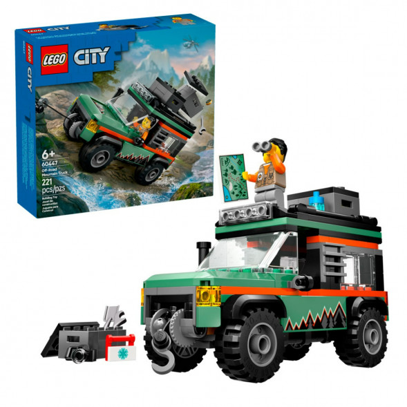 Конструктор LEGO City 60447 Внедорожный горный грузовик во Владивостоке