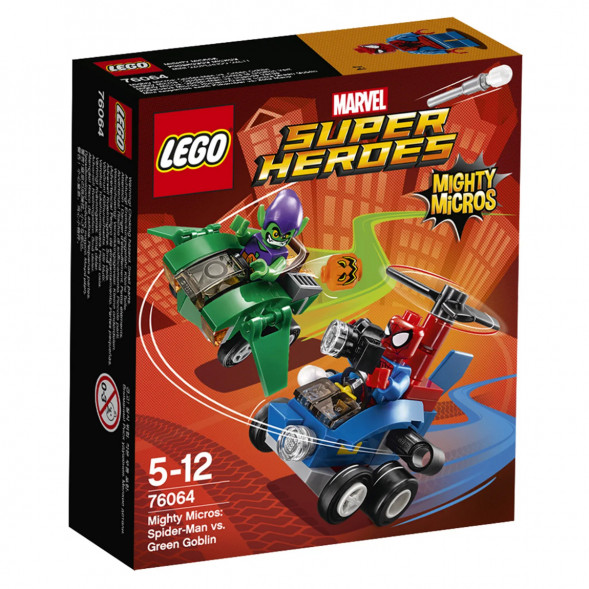 Конструктор LEGO Super Heroes 76064 Человек‑паук против Зелёного Гоблина во Владивостоке
