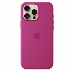 Чехол Apple для iPhone 16 Pro Max Silicone MagSafe, Fuchsia (MYYX3ZM/A)