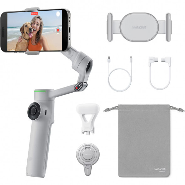 Стабилизатор Insta360 Flow 2 Pro Creator Kit, Stone Gray во Владивостоке