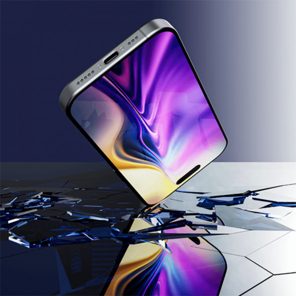 Защитное стекло Blupebble Graphene Rock Series Tempered Glass Screen для iPhone 17Pro Max во Владивостоке