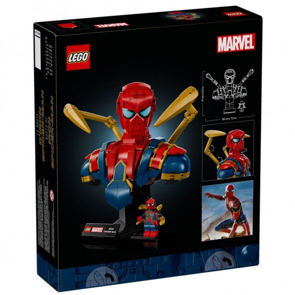 Конструктор LEGO Super Heroes 76326 Бюст Железного Человека-паука во Владивостоке