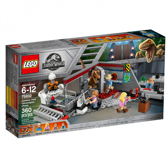 Конструктор LEGO Jurassic World 75932 Охота на рапторов в Парке Юрского Периода во Владивостоке