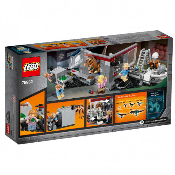 Конструктор LEGO Jurassic World 75932 Охота на рапторов в Парке Юрского Периода во Владивостоке