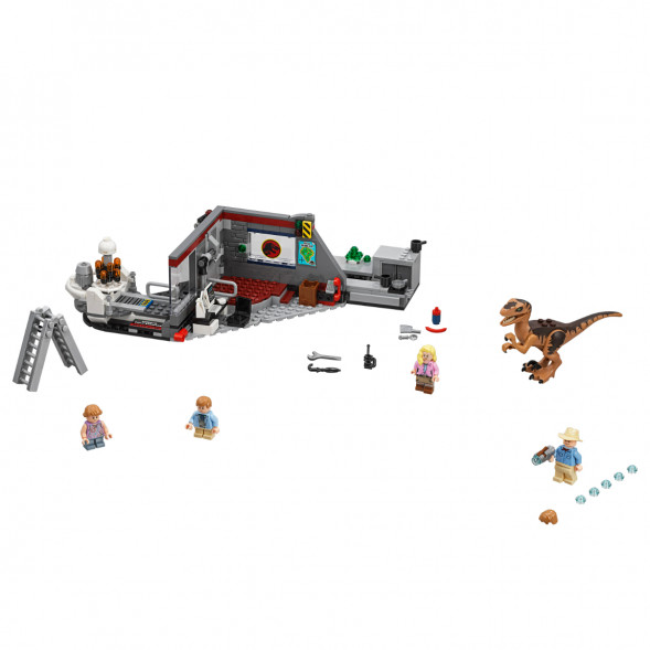 Конструктор LEGO Jurassic World 75932 Охота на рапторов в Парке Юрского Периода во Владивостоке