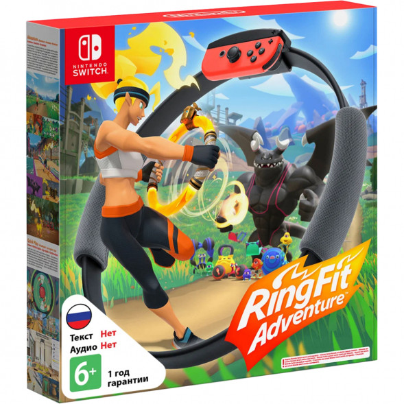 Ring Fit Adventure (Игра + контроллер Ring-Con + ремень на ногу Belt) [Nintendo Switch, английская версия] во Владивостоке