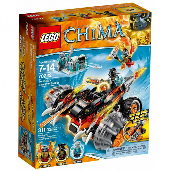 Конструктор LEGO Legends of Chima 70222 Огненный Вездеход Тормака во Владивостоке