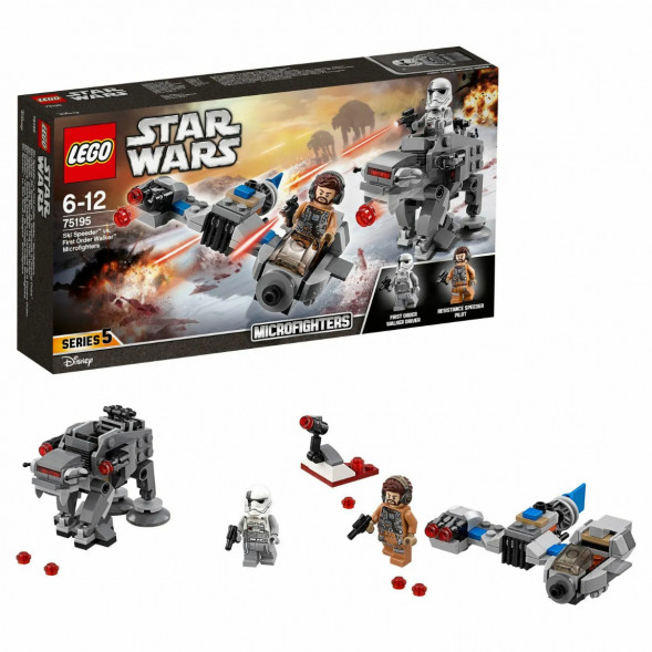Конструктор LEGO Star Wars 75195 Бой пехотинцев Первого Ордена против спидера на лыжах во Владивостоке