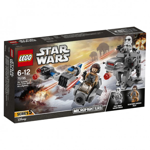 Конструктор LEGO Star Wars 75195 Бой пехотинцев Первого Ордена против спидера на лыжах во Владивостоке