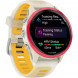 Умные часы Garmin Forerunner 570 42 мм Raspberry Aluminium/Translucent Bone/Mango 010-02970-02 во Владивостоке