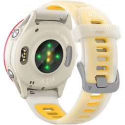 Умные часы Garmin Forerunner 570 42 мм Raspberry Aluminium/Translucent Bone/Mango 010-02970-02