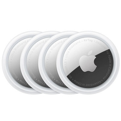 Трекер Apple AirTag белый/серебристый 4 шт. во Владивостоке