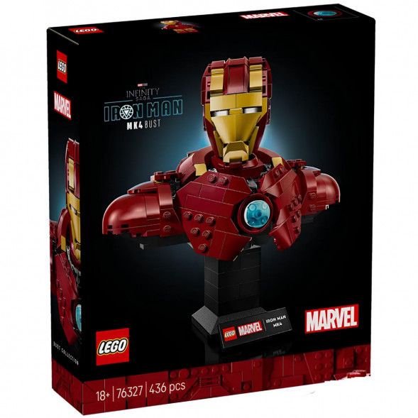 Конструктор LEGO Super Heroes 76327 Бюст Железного человека MK4 во Владивостоке