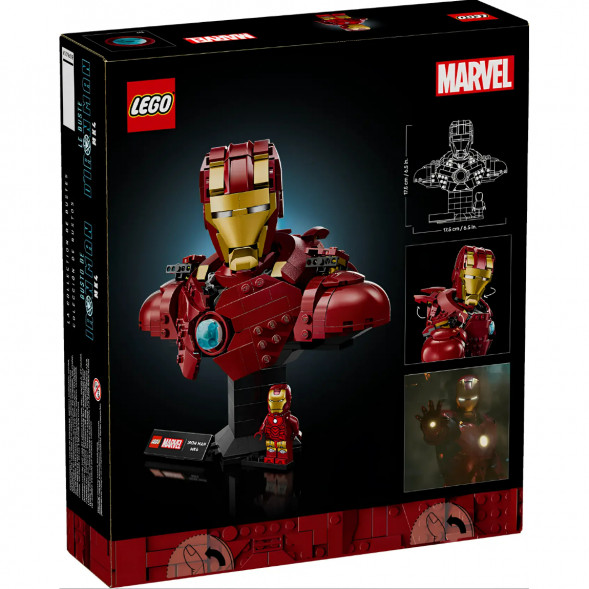 Конструктор LEGO Super Heroes 76327 Бюст Железного человека MK4 во Владивостоке