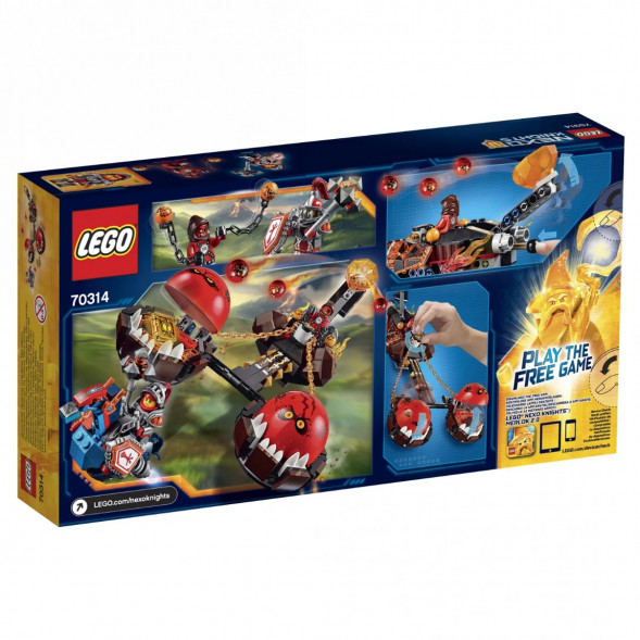 Конструктор LEGO Nexo Knights 70314 Безумная колесница Укротителя во Владивостоке