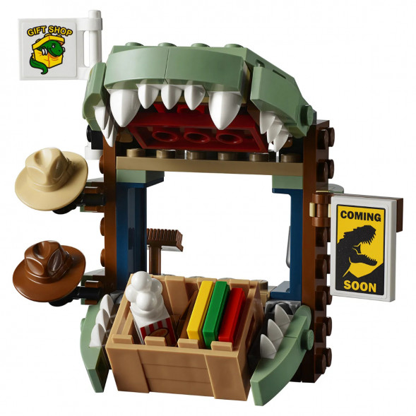 Конструктор LEGO Jurassic World 75934 Побег дилофозавра во Владивостоке