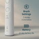 Электрическая зубная щётка Philips Sonicare 6100 HX7400/01, белый во Владивостоке