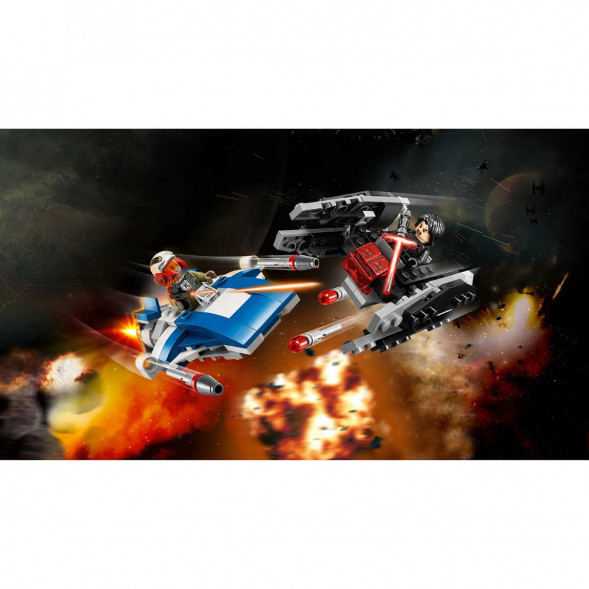 Конструктор LEGO Star Wars 75196 Истребитель типа A против бесшумного истребителя СИД во Владивостоке